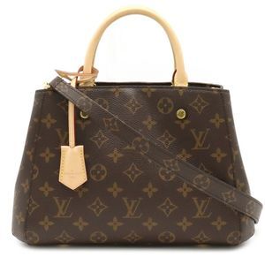 Louis Vuitton Monogram Montaigne BB Handbag 2WAY Shoulder Bag